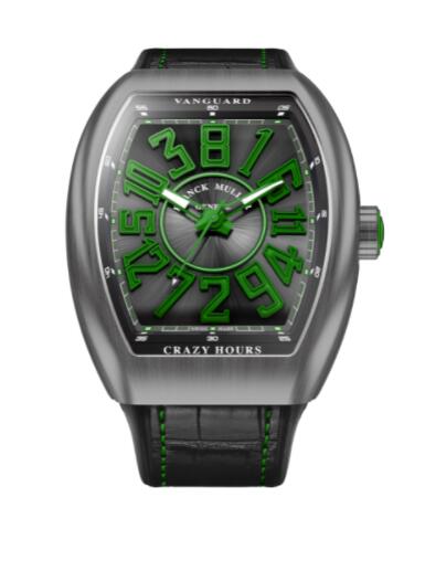 Franck Muller Vanguard Crazy Hours Replica Watch V 45 CH BR TT-VR